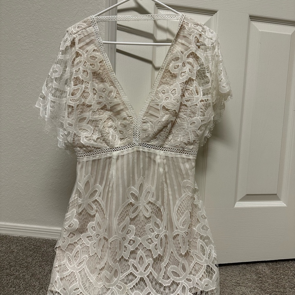 White Lace Dress